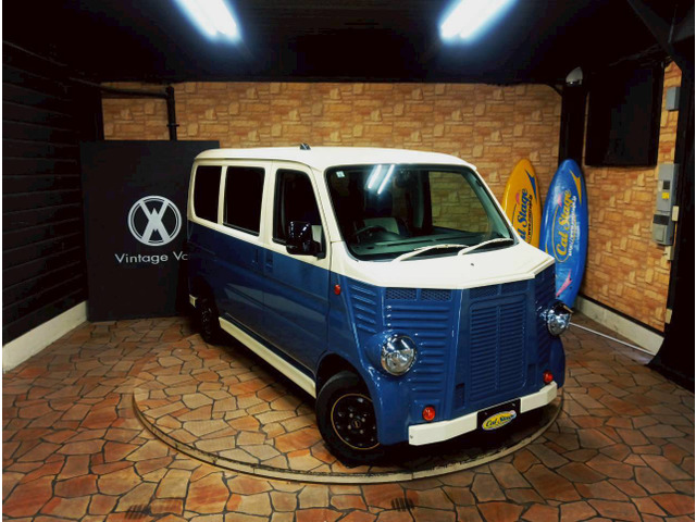 ホンダ バモス M フレンチバス の中古車詳細 (87,647km, ブルー, 大阪