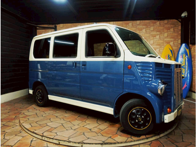 ホンダ バモス M フレンチバス の中古車詳細 (87,647km, ブルー, 大阪