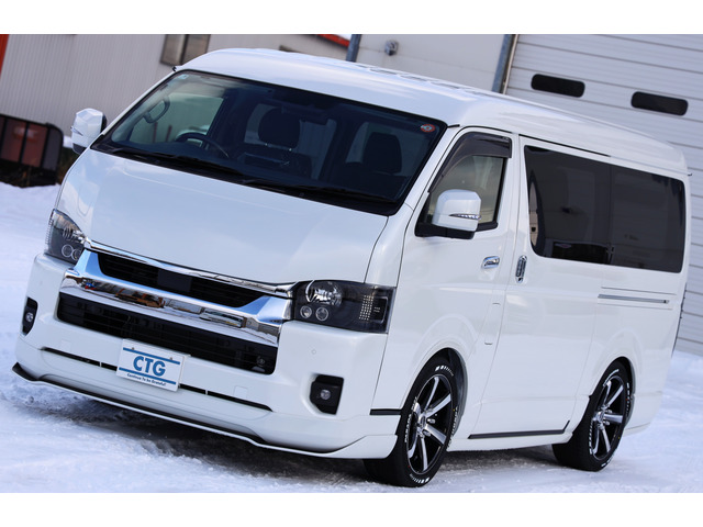 トヨタ ハイエース 2.7 GL ロング ファインテックツアラー 4WD 登録済