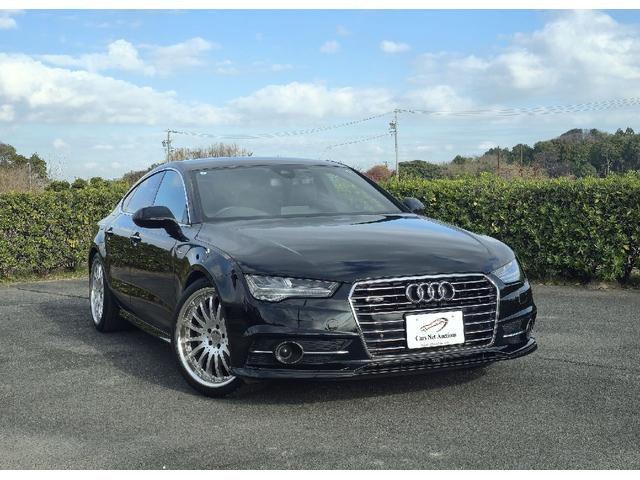A7スポーツバック2.0 TFSI クワトロ 4WDSラインパッケージ 後期モデル パワートランク テレビ