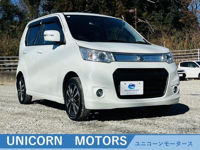 ワゴンRスティングレーT 4WDワンオーナー禁煙車ナビ TV ETC