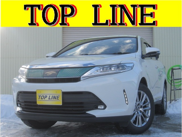 ハリアー2.5 ハイブリッド E-Four プレミアム 4WD社外ナビ 地デジテレビ DVD再生