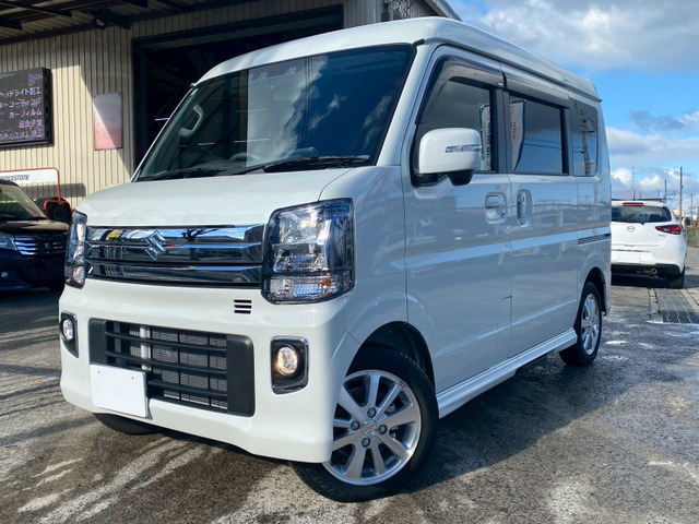 エブリイワゴンPZターボ ハイルーフストラーダ9インチナビ★フルセグ★ETC