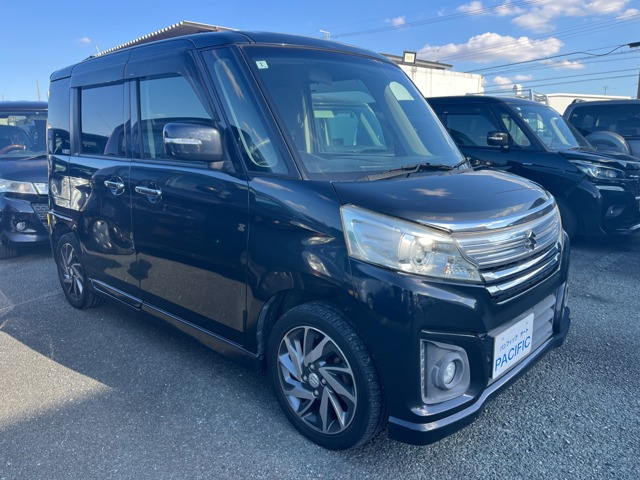 スペーシアカスタムXSTV カーナビ エアコンクーラー