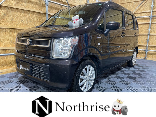 ワゴンRハイブリッド(HYBRID) FX 4WDBT対応ナビTV後カメラETC左右シート