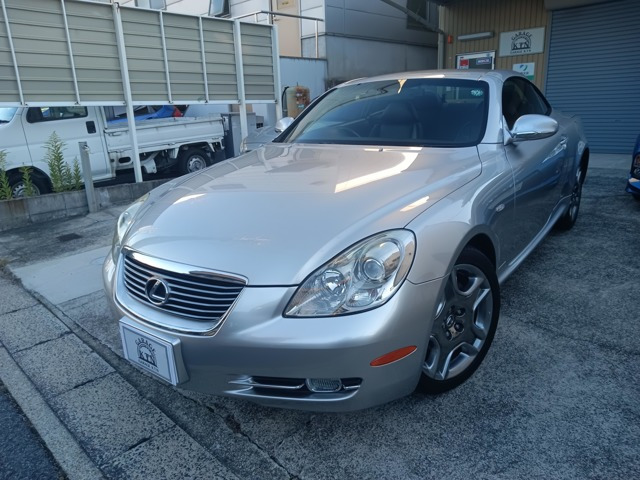 SC430電動オープン・本革シート・シートヒーター