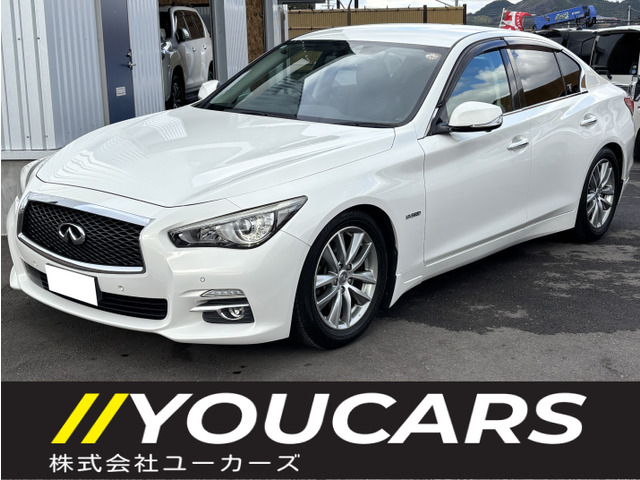 スカイライン3.5 350GT ハイブリッド タイプP黒革シート コネクトナビ 全周囲カメラ