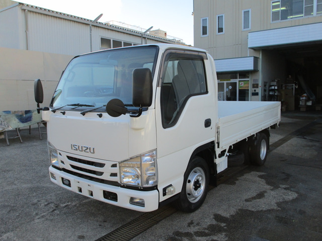 エルフ3.0 フラットロー ディーゼル2t超低床平ボディー