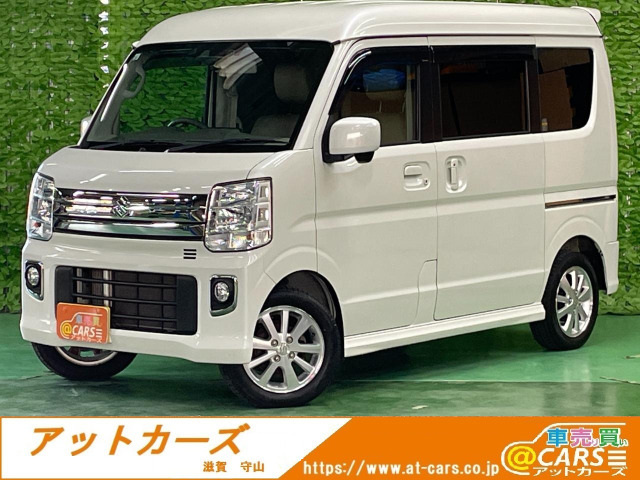 エブリイワゴンPZターボ ハイルーフ左電動ナビTV障害物SドラレコETC禁煙