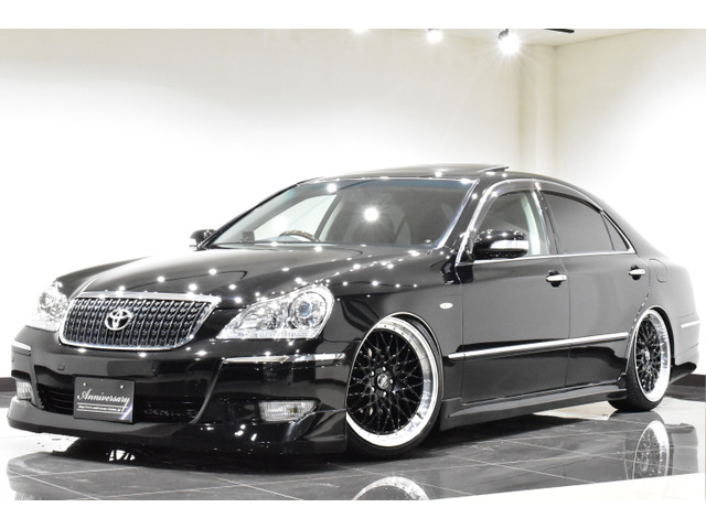 クラウンマジェスタ4.3 Cタイプ Fパッケージ黒革/サンルーフ/20AW/フルエアロ