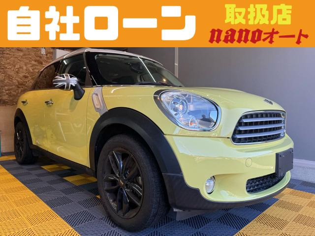 ミニクロスオーバー クーパー 自社ローン可!記録簿多数!ナビ