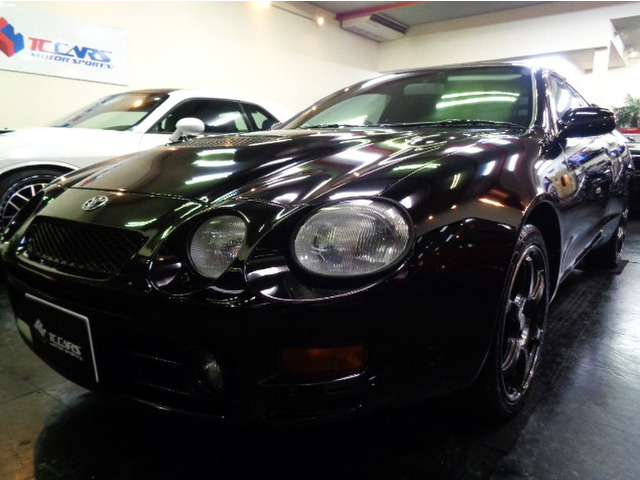 セリカ2.0 GT-FOUR 4WDブラックカラーWRC仕様大型リアスポイラ