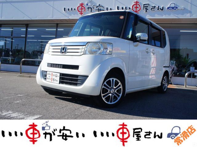 N-BOX G SSパッケージ 禁煙☆SD☆Bカメ☆TV☆BT☆両側電動