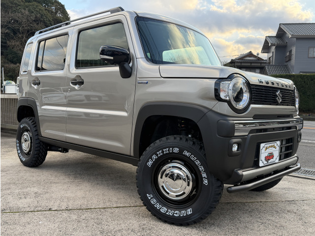 ハスラータフワイルド ターボ 4WD構造変更 4インチリフトアップ!
