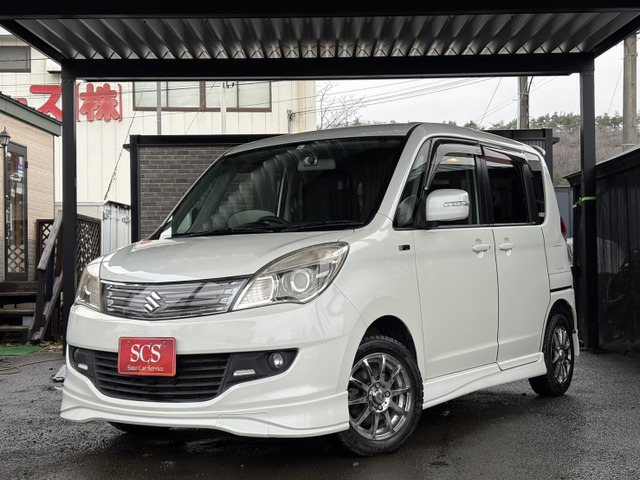 ソリオ1.2 ブラック＆ホワイト両側パワースライドドア/シートヒーター/