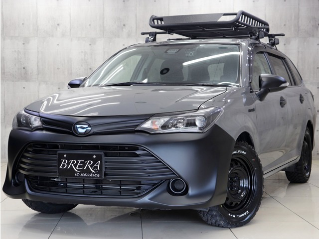 カローラフィールダー1.5 ハイブリッド GブレラOGカスタム 新品ルーフラック