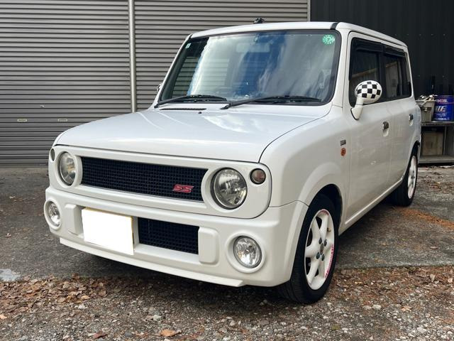 アルトラパンSSナビ Bカメラ キーレスキー ETC SS純正AW レーダー探知機