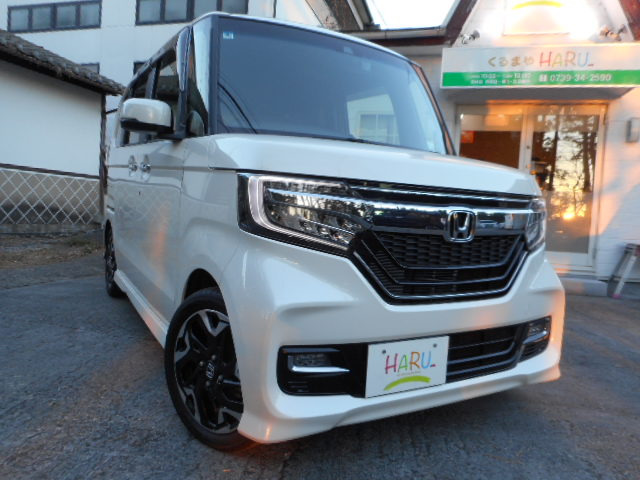 N-BOXカスタムG EX ターボ ホンダセンシング純正ナビ Bカメラ ドラレコ ETC