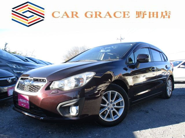 インプレッサスポーツ2.0 i アイサイト 4WD1年保証 軽減ブレーキ 本革シート