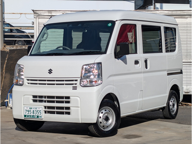 エブリイ PC ハイルーフ 4速AT4人乗ナビBカメドラレコ平床荷室