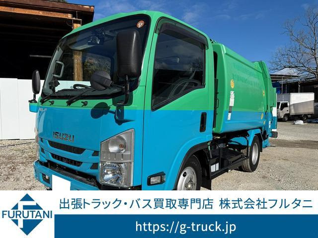 エルフ 塵芥車 塵芥車 パッカー プレス式 極東 MT