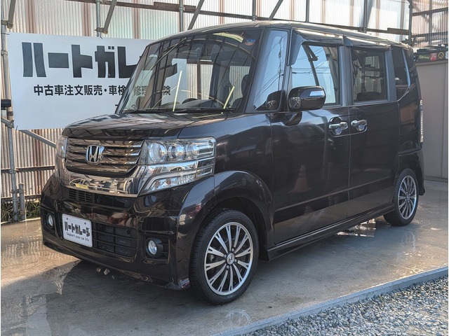 N-BOXカスタムG ターボ Aパッケージ両側パワースライド ブレーキサポート