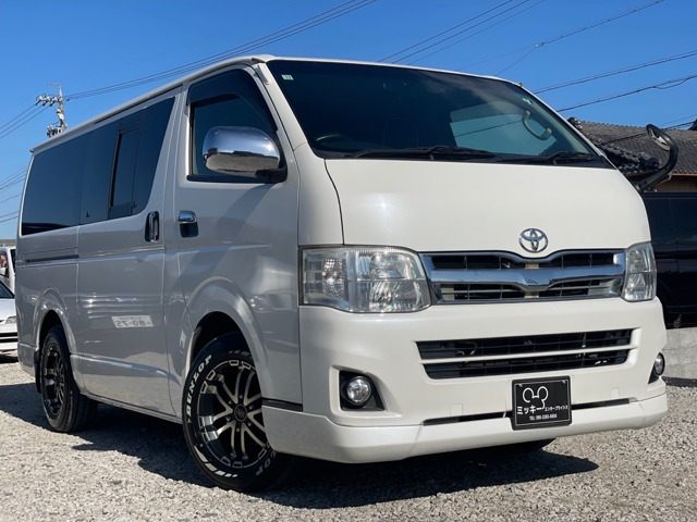 ハイエースバン3.0 スーパーGL ロング ディーゼル 4WDエンジンオイル交換   バックカメラ