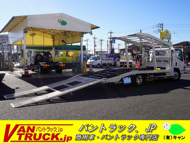 エルフ 車載車 キャリアカー 2台積 3.5t ラジコン