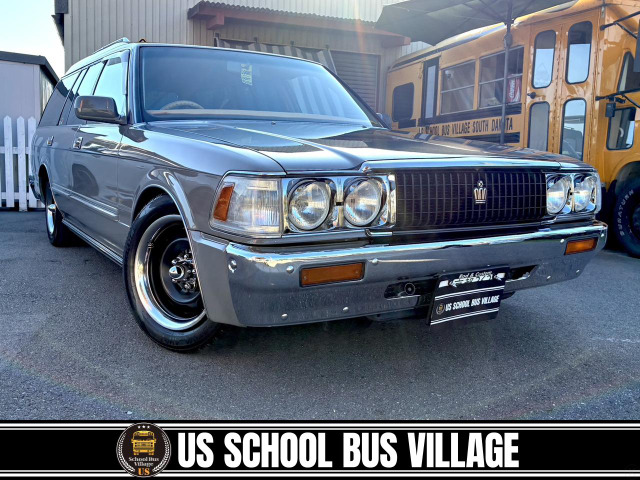 クラウンワゴン2.5 ロイヤルサルーン丸目オールドバン仕様 ベンコラ 全塗装