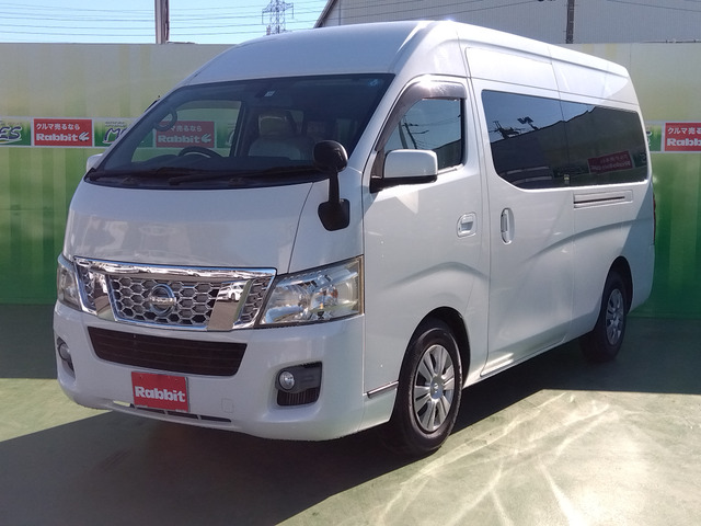 NV350キャラバンワゴン2.5 GX スーパーロング ハイルーフ 低床10人乗り
