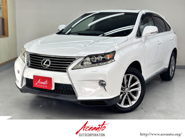 RX270 バージョンL禁煙車 レザーシート サンルーフ