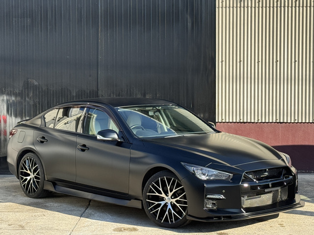 スカイライン2.0 200GT-t タイプPマットブラック全塗装/自社カスタム車両