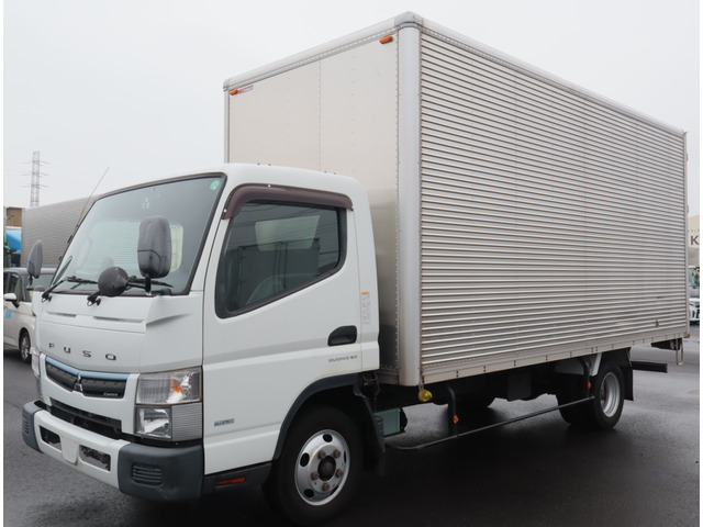 キャンター  アルミバン 全低床 ワイド超ロング