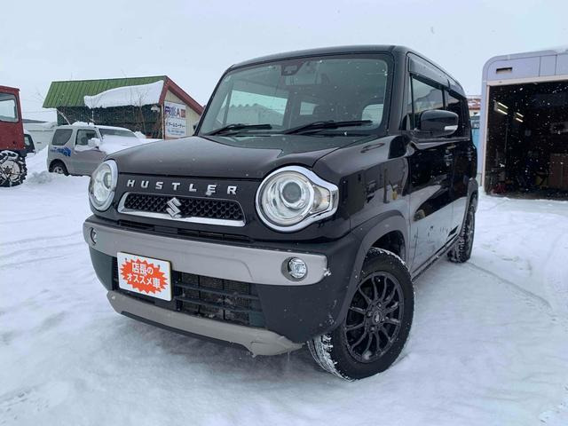 ハスラーX ターボ 4WDEGスターター付 ドライブレコーダー