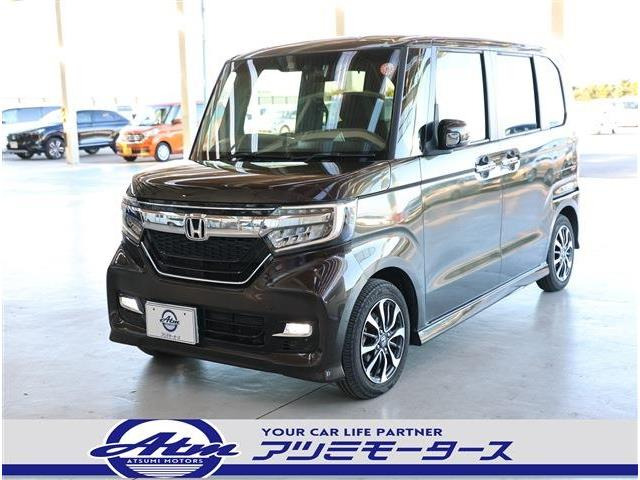 N-BOXカスタムG EX ホンダセンシング8型ナビ・フルセグ・Bカメラ・ETC