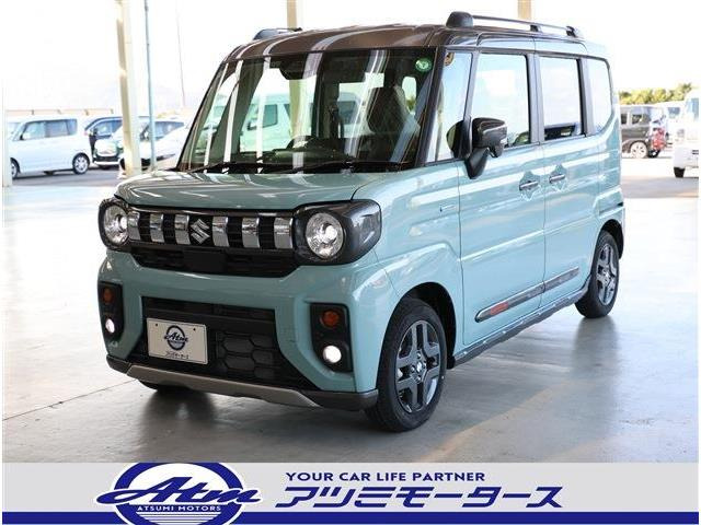 スペーシアギアハイブリッド(HYBRID) XZ未使用車・2トーン・セーフティサポート