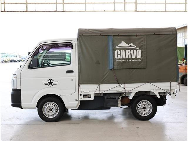日産 NT100クリッパー DX 農繁仕様 4WD CARVO幌・黒バンパー・Bカメラ
