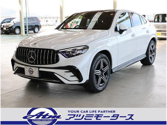 GLCクーペ220d 4マチック AMGラインパッケージ(ISG) 4WDPルーフ・レザーPKG・ドライバーズPK