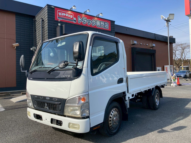 キャンターガッツ1.5t積・平ボディ・全低床・AT車