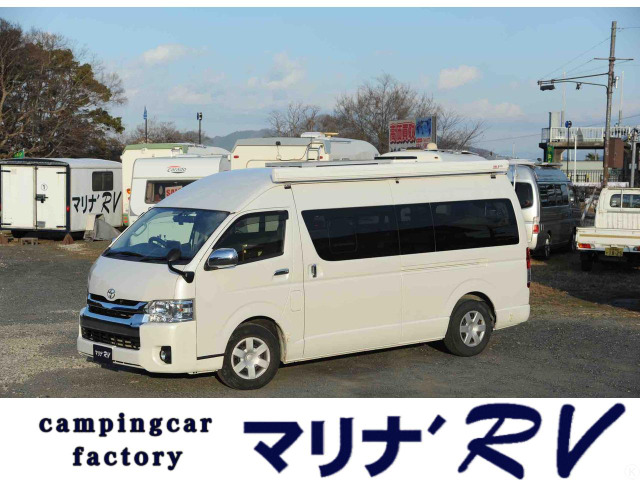 ハイエースバン2.7 DX ワイド スーパーロング GLパッケージ ハイルーフ二段ベッド装備キャンピングカー