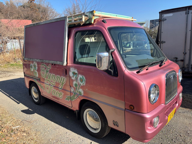 スバル サンバーディアスワゴン クラシック キッチンカー 両側屋根付