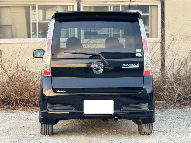 スバル ステラ カスタムR リミテッド 1年距離無制限保証 地デジ バック