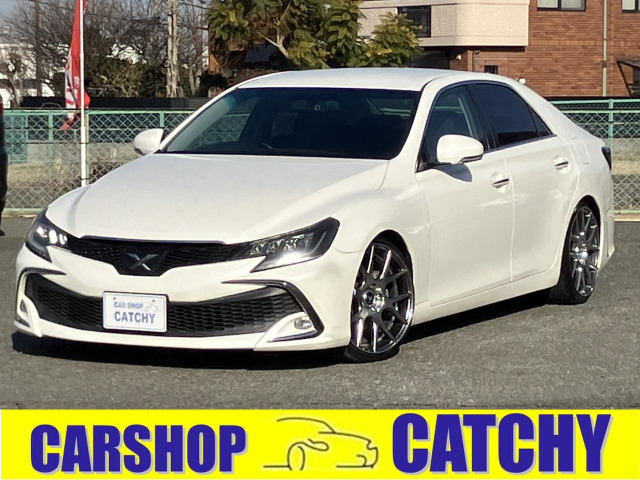 マークX2.5 250G リラックスセレクション ブラックリミテッドナビ TV Bカメラ 19インチ 車高調