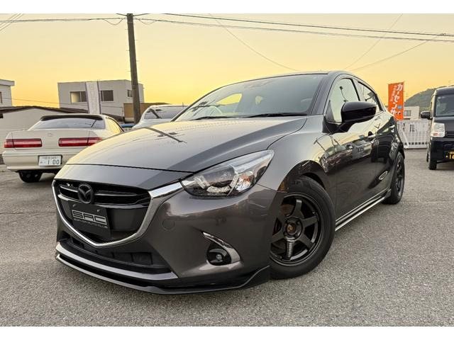 デミオ1.5 XD ツーリング Lパッケージマツダスピードフルエアロ BLIZマフラー