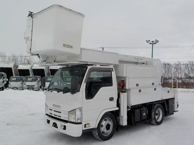 エルフ 高所作業車 14.5m高所作業車 電工仕様 ウインチ