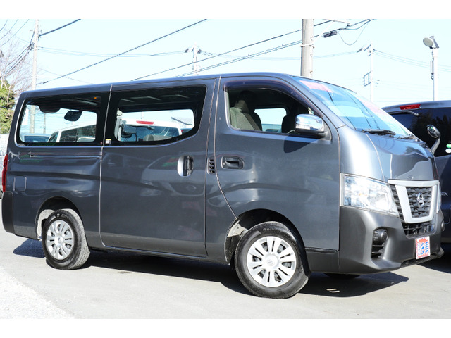 NV350キャラバン2.0 DX ロング 平床キーレスPW電格ミラ-法人1オ-ナ記録簿