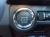 エンジンスタートはプッシュ式。