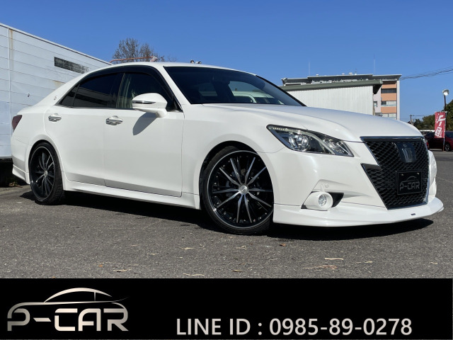 クラウンアスリート2.5 S車高調☆エアロ☆ナビ☆レーダークルーズ