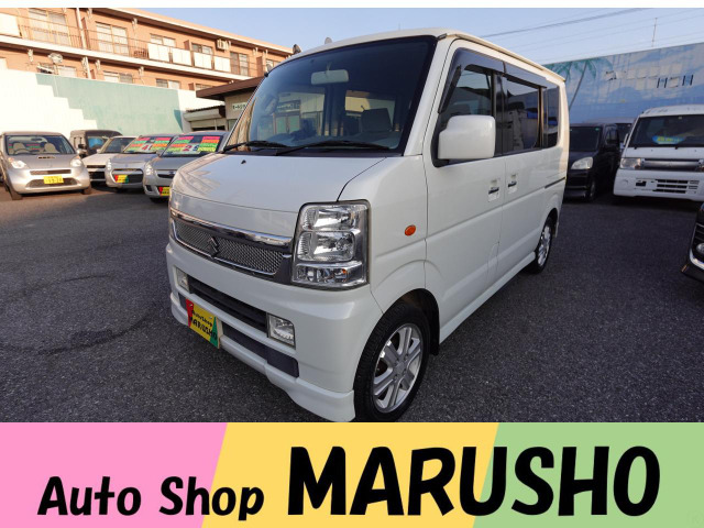 エブリイワゴンPZターボスペシャル ディスチャージランプポータブルナビ純正HIDライト純正エアロ