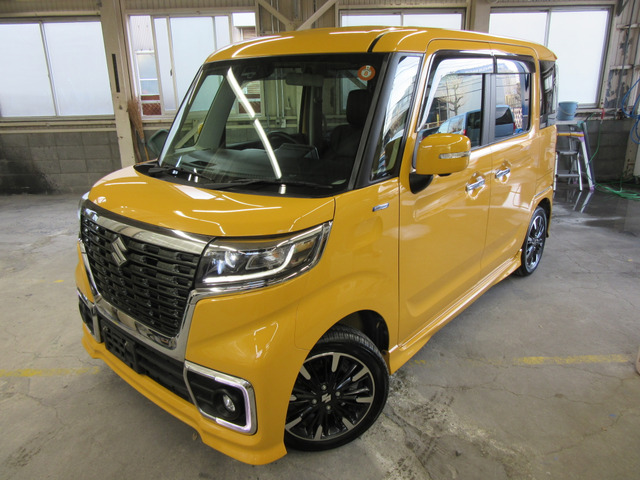 スペーシアカスタム ハイブリッド(HYBRID)  XS 走行距離2万㎞台 ナビ Bカメラ ETC